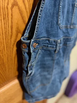 Maurice's Medium Wash denim romper thumbnail 4