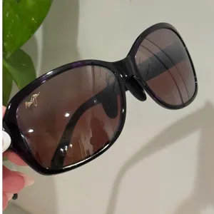 Maui Jim Koki Beach Sunglasses Women 56mm Purple Tortoise MJ433-28T Polarized thumbnail 9
