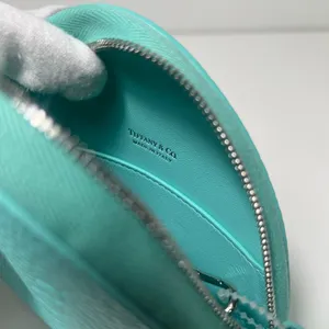 Tiffany & Co. Return To Tiffany Heart Shaped Leather Mini Bag Coin Purse Case thumbnail 16