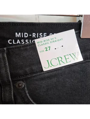 J Crew Mid-rise '90s classic straight-fit jean thumbnail 3
