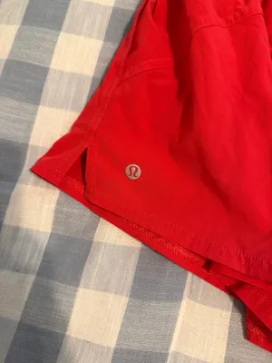 Lululemon Red Shorts Size 2 thumbnail 7