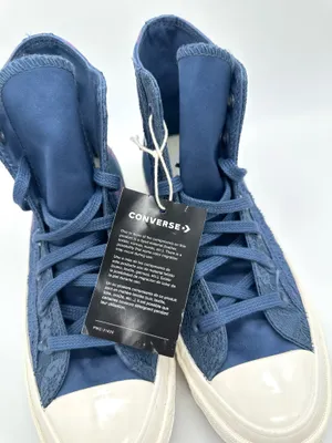 Converse Chuck 70 Hi Floral Satin Slacker Blue Men 5 Women 7 NWOB A17487C thumbnail 11