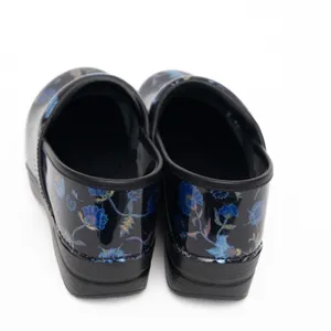 Dansko. Blue Garden Patent Clog.‎ thumbnail 8