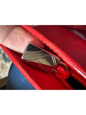 Furla Red Leather Shoulder Bag with Studded Strap thumbnail 6