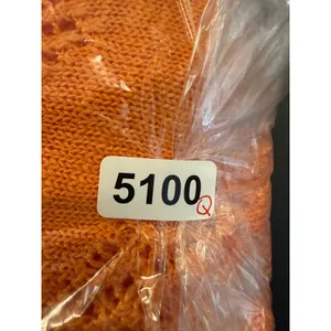 Cato Woman 22/24W Cardigan Orange Pointelle Knit Open Front Scalloped Trim Boho‎ thumbnail 7