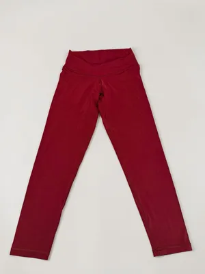 Aerie Play‎ High Waisted Leggings Red Size M Short thumbnail 3