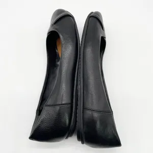 Zodiac‎ Womens US 8 Sadie Slip On Ballet Flats Black Leather Classic Casual thumbnail 6
