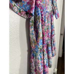Sugarlips Women’s Floral Shift Dress With Split Neck Size XS thumbnail 9
