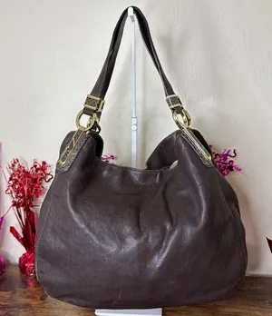 MICHAEL KORS Brown Matilda Shoulder Tote thumbnail 2