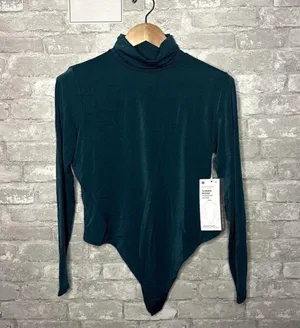 Lululemon Nulu Turtleneck Bodysuit Long Sleeve Thong Cut NWT Size XL (SMTL) thumbnail 1