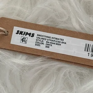 Skims Smoothing Intimates Strapless Bra Onyx Size 36B thumbnail 7
