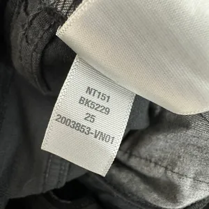 Madewell Superwide Leg Pants Corduroy Black High Rise Stretch Cotton US 25 NWT thumbnail 12