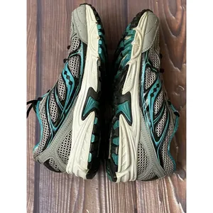 Saucony Grid Cohesion TR7 S15183-3‎ Athletic Shoes 7.5 Gray Yellow Teal thumbnail 3