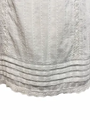 SHOW ME YOUR MUMU‎ Hartley Mini Dress Verona Lace White Off-the-Shoulder, Medium thumbnail 6