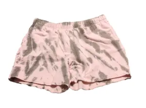 Good American Pink And Gray Tie Dye Sweat Shorts Size 3 (L) thumbnail 1