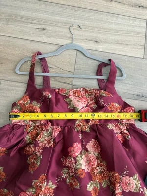Lulu’s Unbelievably Lovely Red Floral Babydoll Empire Waist Mini Dress NWT XL thumbnail 11