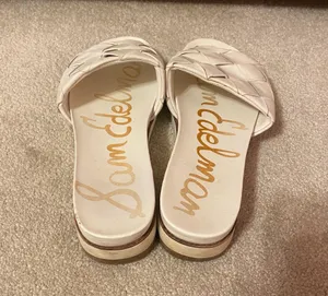 White Sam Edelman Sandals thumbnail 3