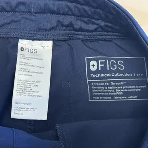 Figs Petite Zamora Jogger Scrub Pants™ Nurse Uniform Small Navy thumbnail 9