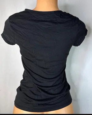 Black glitter t shirt Size M thumbnail 3
