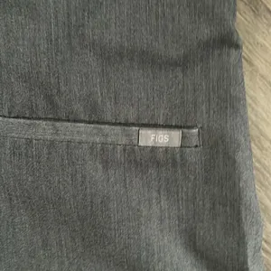 Figs Technical Collection Scrub Top Gray Small thumbnail 5