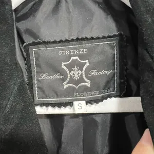 Firenze Leather Factory Suede Leather Jacket Black thumbnail 5