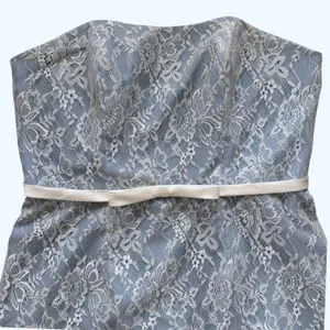Alfred Angelo Lace Strapless Cocktail Dress Sz‎ 12 Blue thumbnail 3
