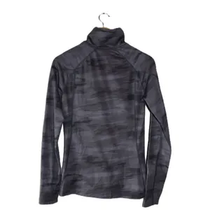 Under Armour Quarter Zip Pullover Women Grey Camo Good Thumbhole Athletic thumbnail 4