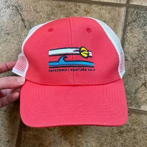 Patagonia Ventura CA Trucker snap back hat OS thumbnail 1