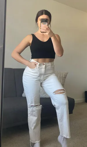 Vintage straight jeans size 4 thumbnail 1