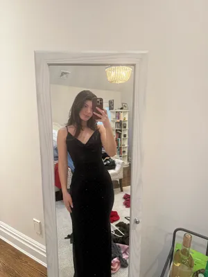 Black Tie Dress Size XS thumbnail 3