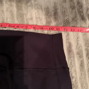 Alo Yoga Black Moto High Waisted Leggings Ribbed Mesh‎ Mixed Matte Shine S thumbnail 5