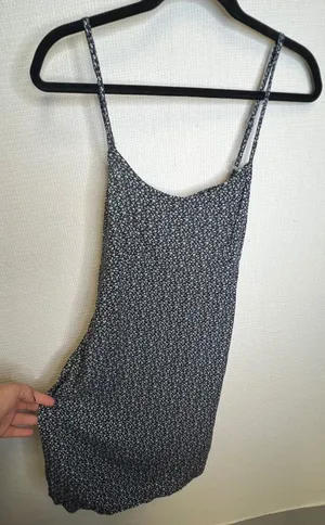 John Galt PacSun Navy Blue Ditsy Floral Mini Dress NWT 1SZ MH314-Z129S thumbnail 1