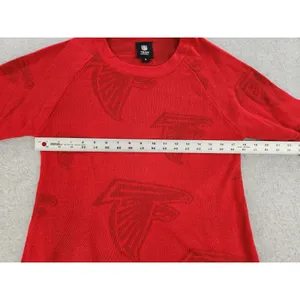 Womens Red‎ Atlanta Falcons Football Tunic Raglan Pullover Sweater Size MEDIUM thumbnail 6