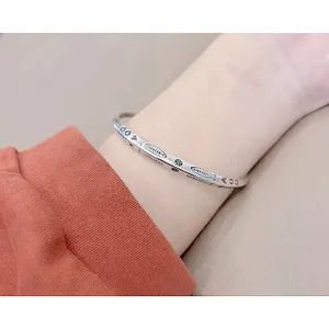 Engraved Boho Cuff Bracelet | 925 Sterling‎ Silver thumbnail 15