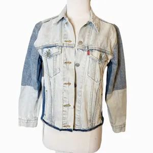 Levi’s premium Two-Tone Denim‎ Jacket sz XS thumbnail 7