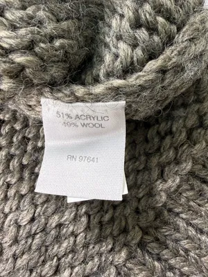 J. Jill Wool Blend Brown and Cream Fair Isle Crewneck Sweater Size XL thumbnail 4
