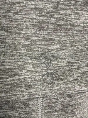 OFFLINE By Aerie Hugger Foldover Flare Leggings Gray Small thumbnail 3