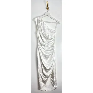 ELLIATT Cassini One-Shoulder Dress in Ivory Size X-Small thumbnail 4