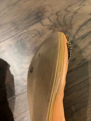 Tory Burch Eddie Camel Ballet Flats Sz 7.5 thumbnail 9