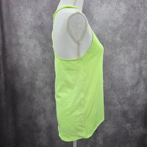 Gap Fit Green Racerback Performance Sports Activewear Tank Top Small‎ thumbnail 4