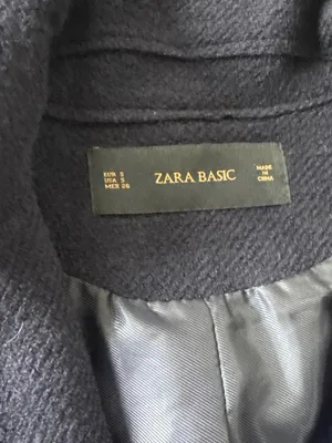 Zara Women's Navy Sleeveless Vest Small thumbnail 2