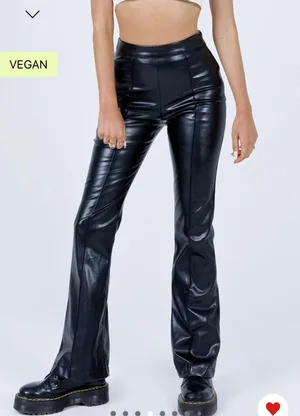 Princess Polly Braden Leather Pants thumbnail 3