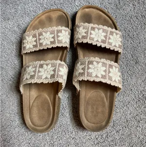 Haute Hippie Crochet Sandals thumbnail 2