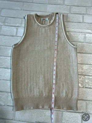 Vineyard Vines Woman’s Sweater Vest Preppy Coastal Classic Knit Size Small thumbnail 5