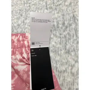 Nike Womens Dri-FIT Running‎ Shorts Pink Tie Dye Loose Fit Training DA1153-668 M thumbnail 5