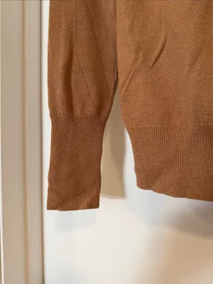Ann Taylor Classic Women’s Turtleneck Sweater - Camel thumbnail 2