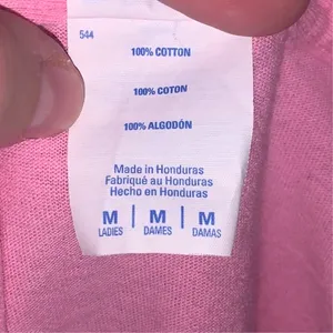 Bikers For Trump Pink V-Neck Women's Short Sleeve Shirt Donald Trump thumbnail 6