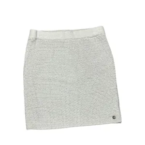 Roxy Women's Beige Crochet-Style Mini Skirt Size S Summer Casual thumbnail 3