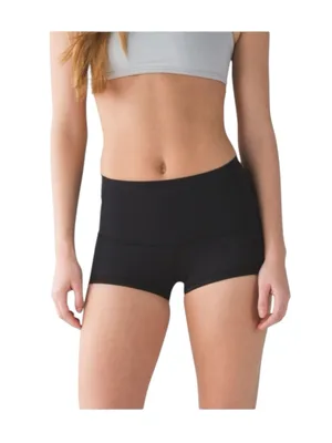 HTF: new Lululemon ॐ Wunder High Waist Yoga Running Short 2" Inseam ॐ Black 8 thumbnail 3