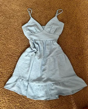 Blue Mini Dress thumbnail 1